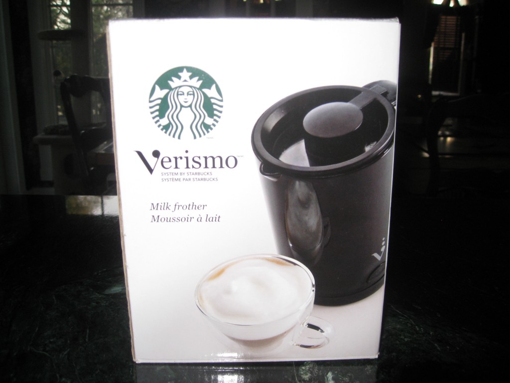 Starbucks Verismo Milk Frother, Black