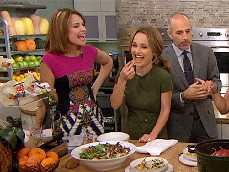 Giada De Laurentiis Appears On The Today Show With Two ...
